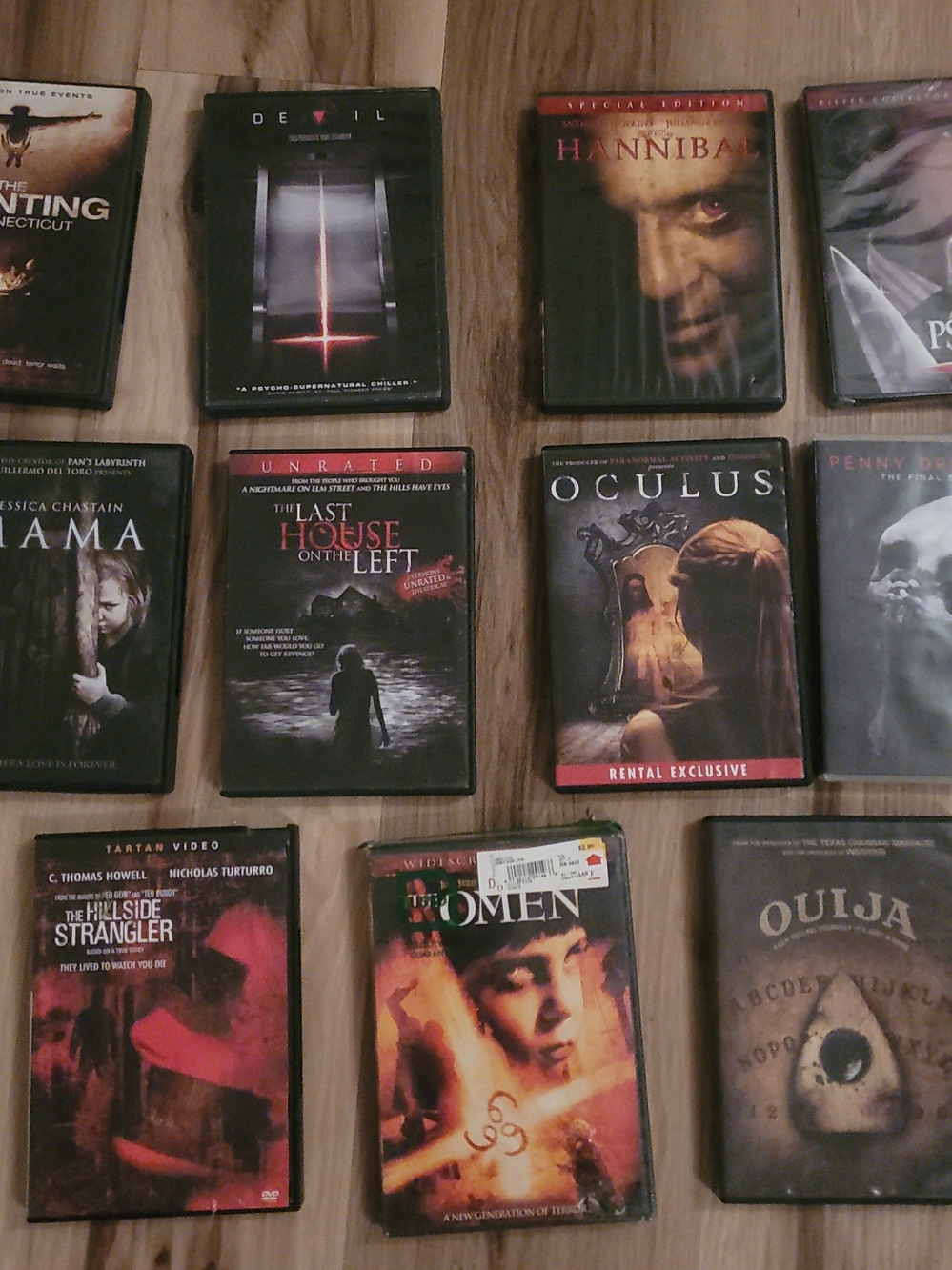 Assorted Horror Movie DVD Collection - Black